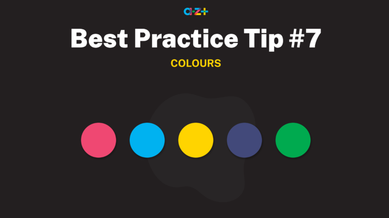 Best Practice Tip #7: Colours